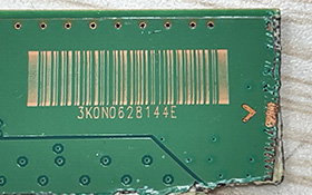 PCB板上蚀刻码