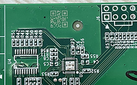 PCB板上DPM码