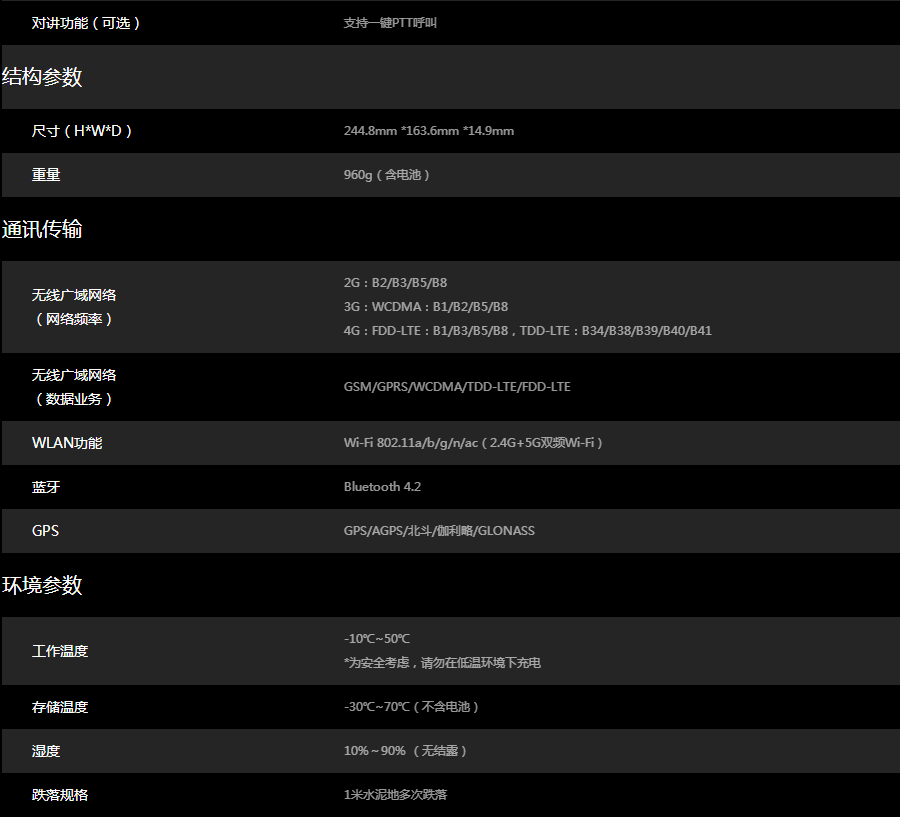 iData P1参数二