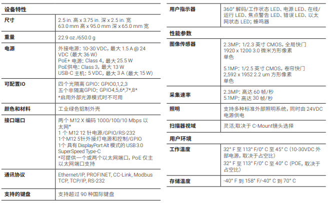 zebra斑马FS70详细参数